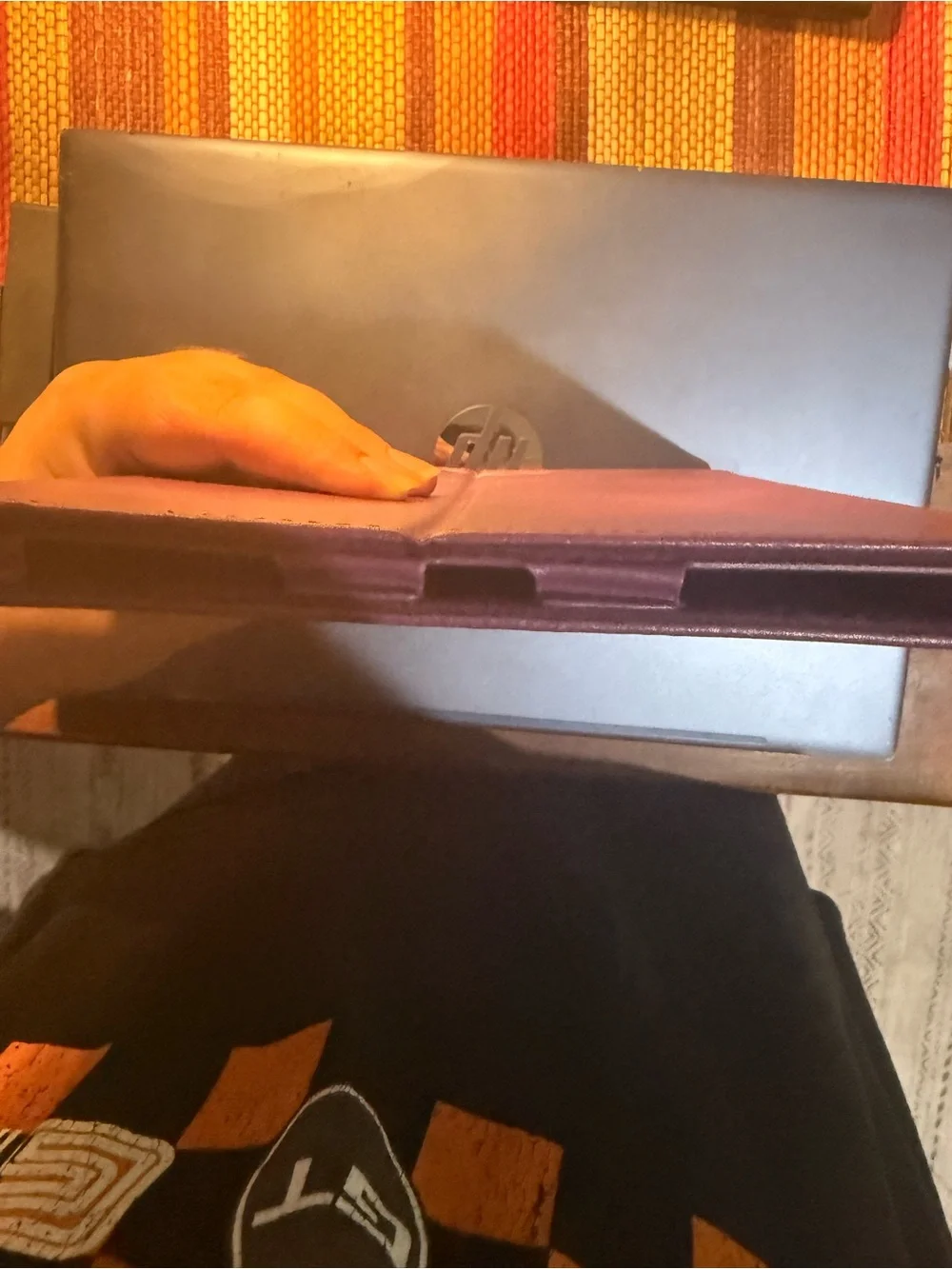 Apple iPad Air 4 & 5 Leather Tablet Folio Case - Purple